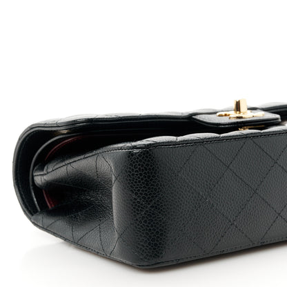 Chanel Caviar Quilted Small Double Flap Black 10 of 12