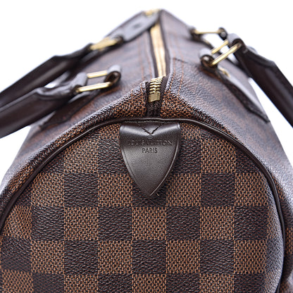 Louis Vuitton Damier Ebene Speedy 30 9 of 11