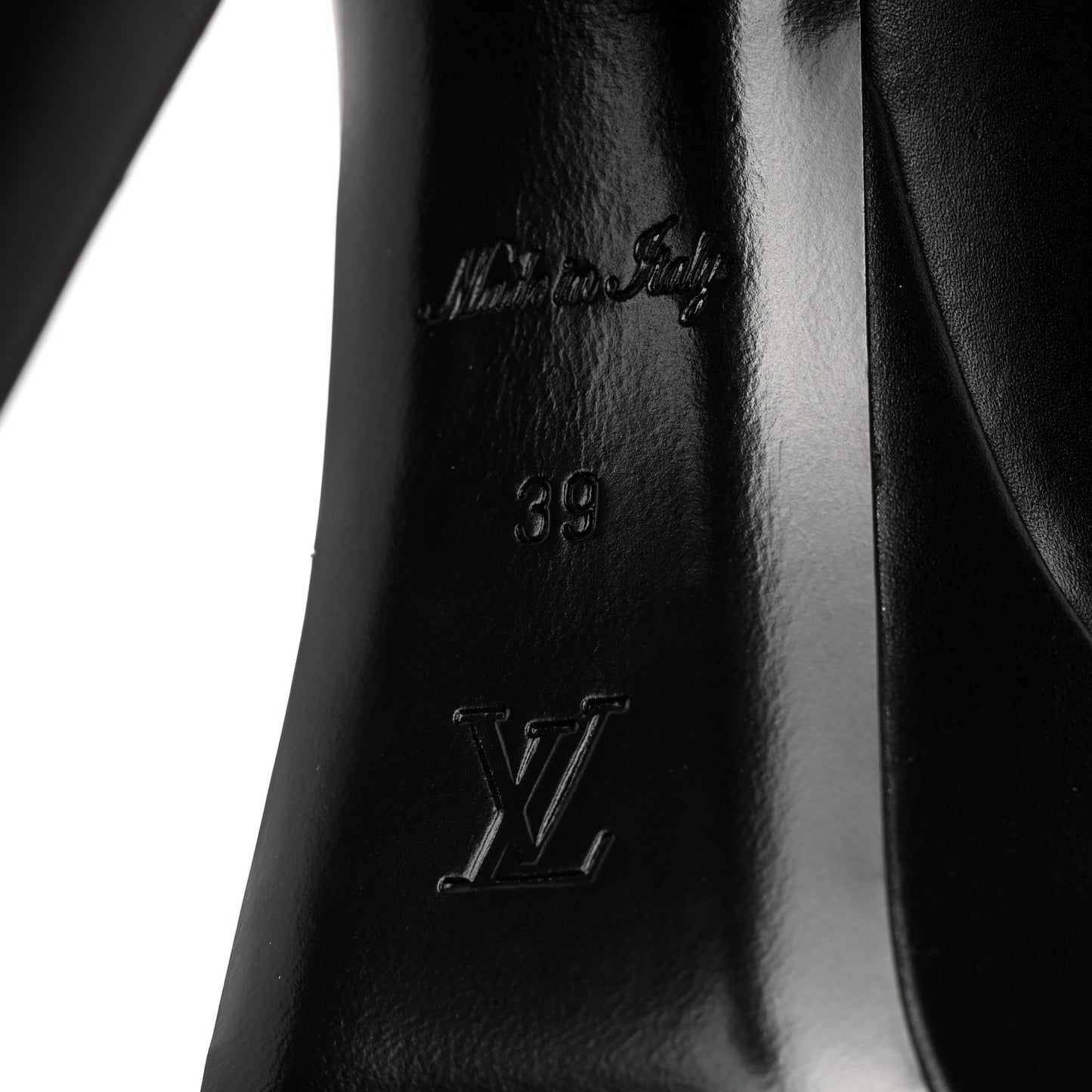 Calfskin Monogram Afterglow Platform Pumps 39 Black
