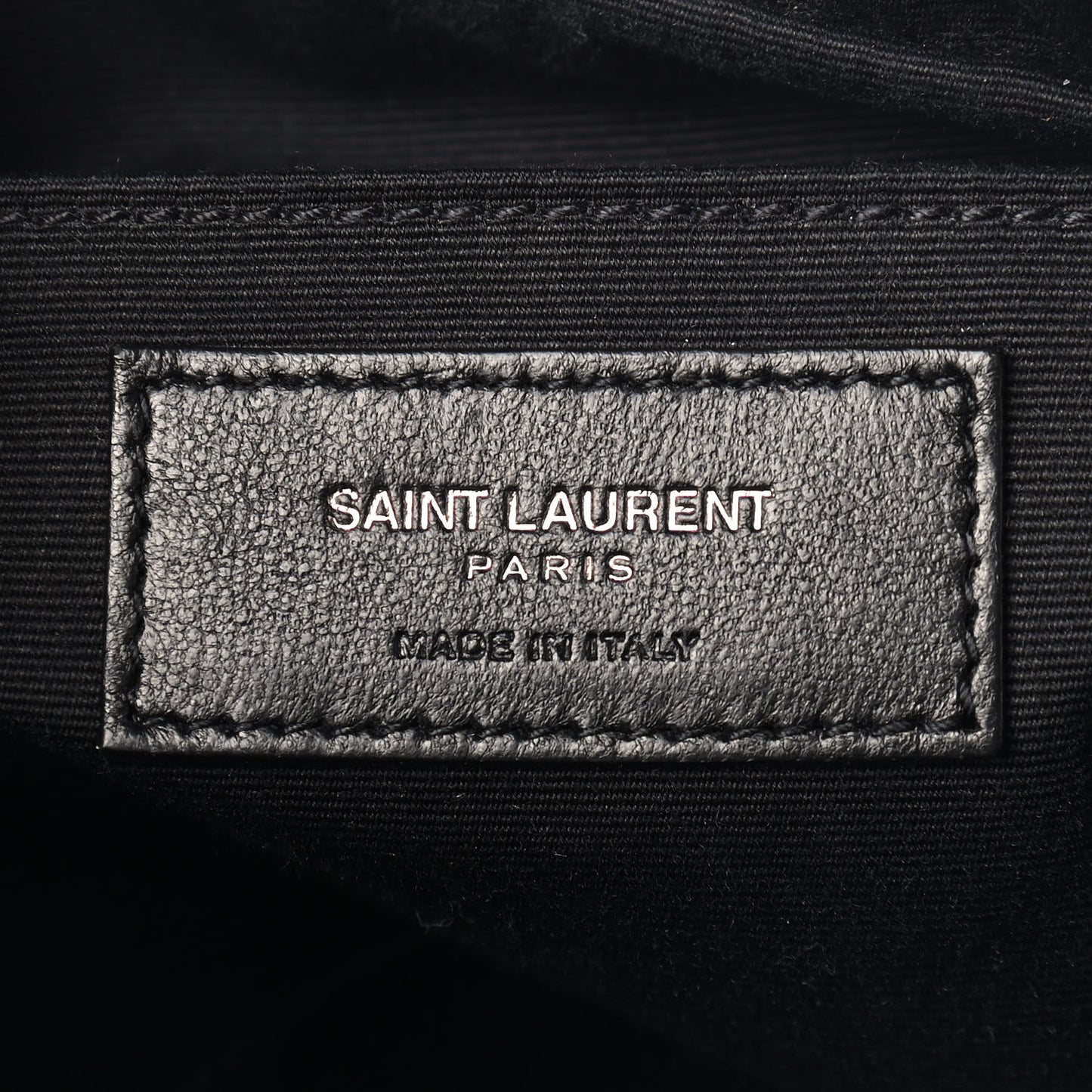 Calfskin Matelasse Monogram Lou Camera Bag Black