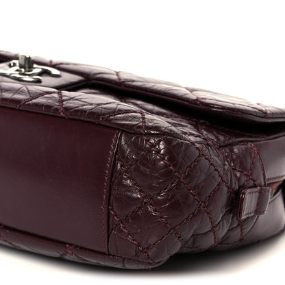 Chanel Aged Calfskin Medium New Portobello Flap Burgundy 11 of 11