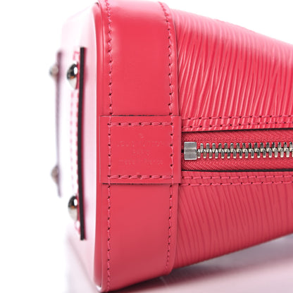 Louis Vuitton Epi Jacquard Alma BB Rose Pondicherry 8 of 9