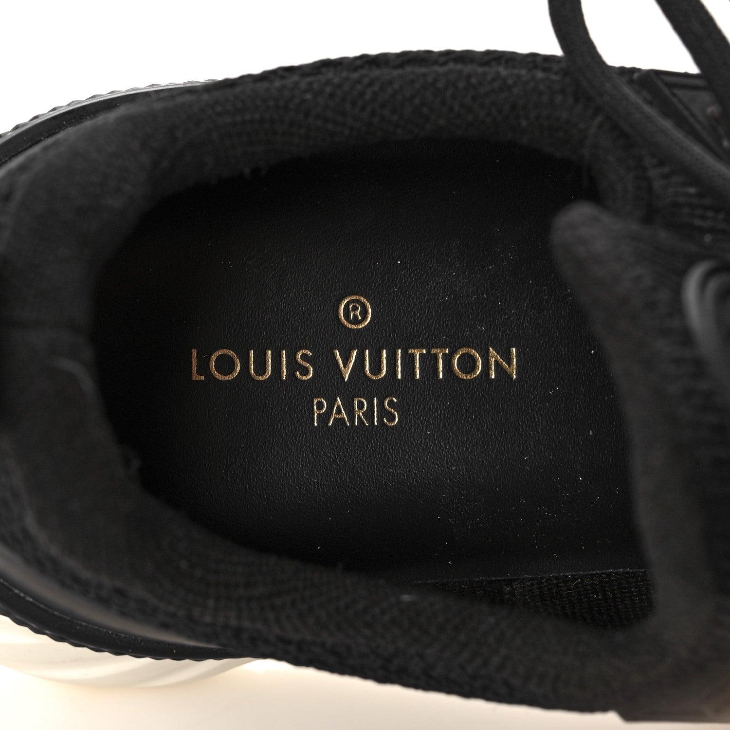 Louis Vuitton Mesh Rubber Aftergame Sneaker 37 Black 7 of 7