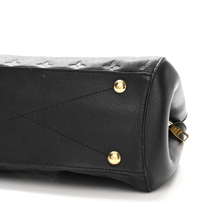 Louis Vuitton Empreinte Montaigne MM Black 9 of 10