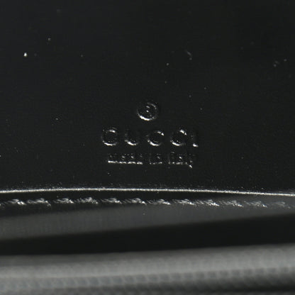 Gucci Guccissima Web Zip Around Wallet Black 6 of 8