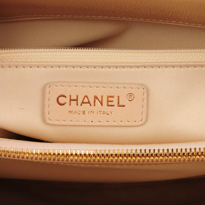 Chanel Caviar Quilted Grand Shopping Tote GST Beige Clair 6 of 7