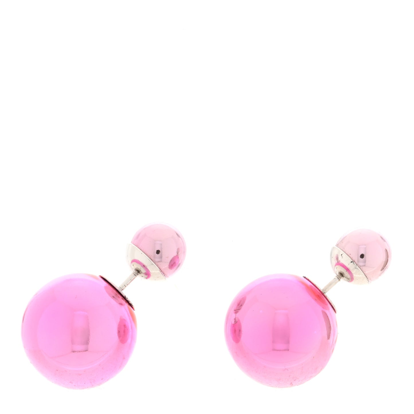 Pearl Mise En Dior Tribal Earrings Pink