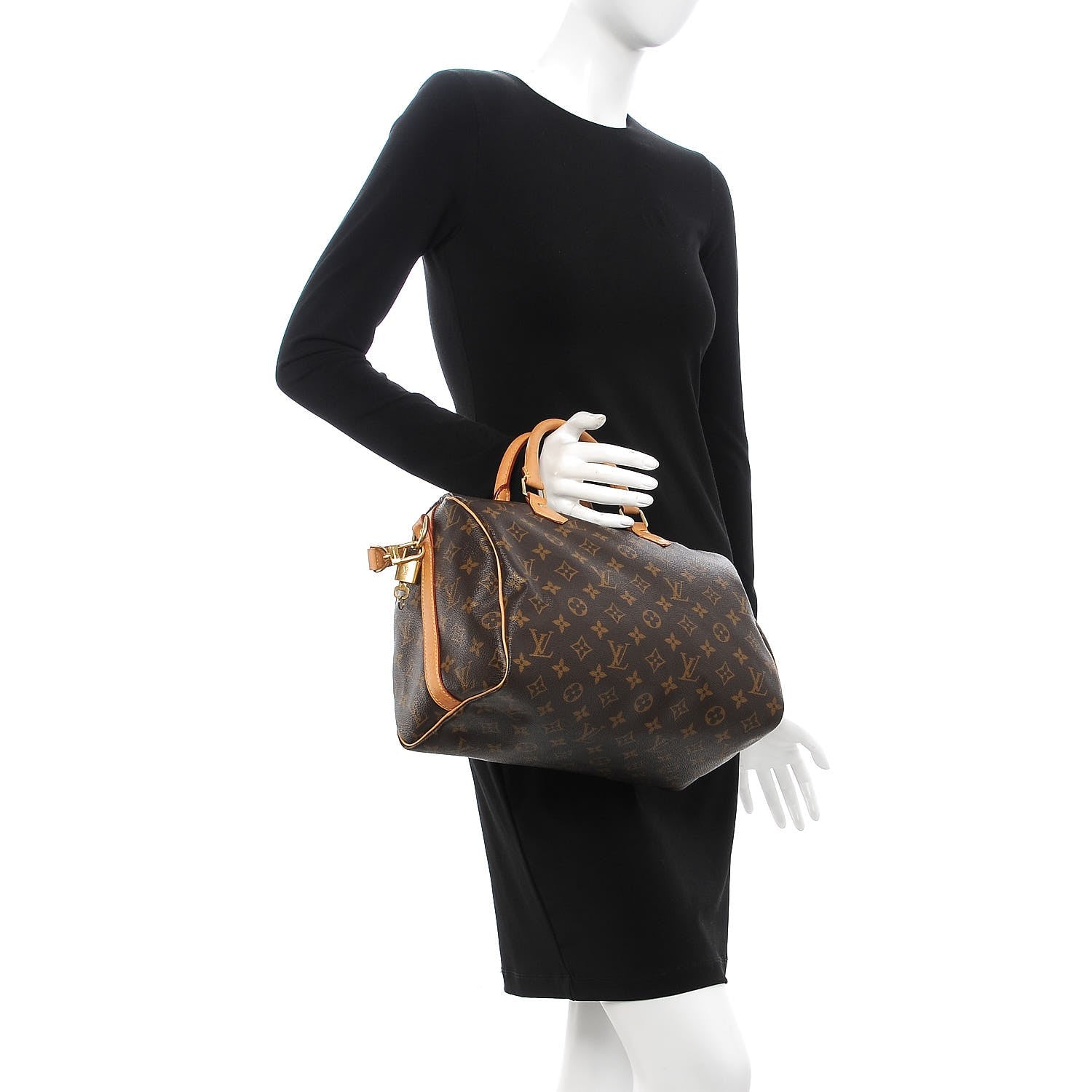 Louis Vuitton Monogram Speedy Bandouliere 30 3 of 11