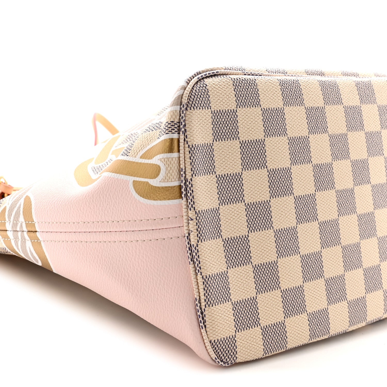 Louis Vuitton Damier Azur Nautical Neverfull MM 8 of 9
