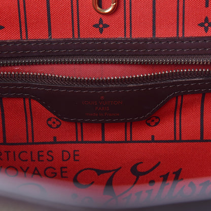 Louis Vuitton Damier Ebene Neverfull MM 6 of 11