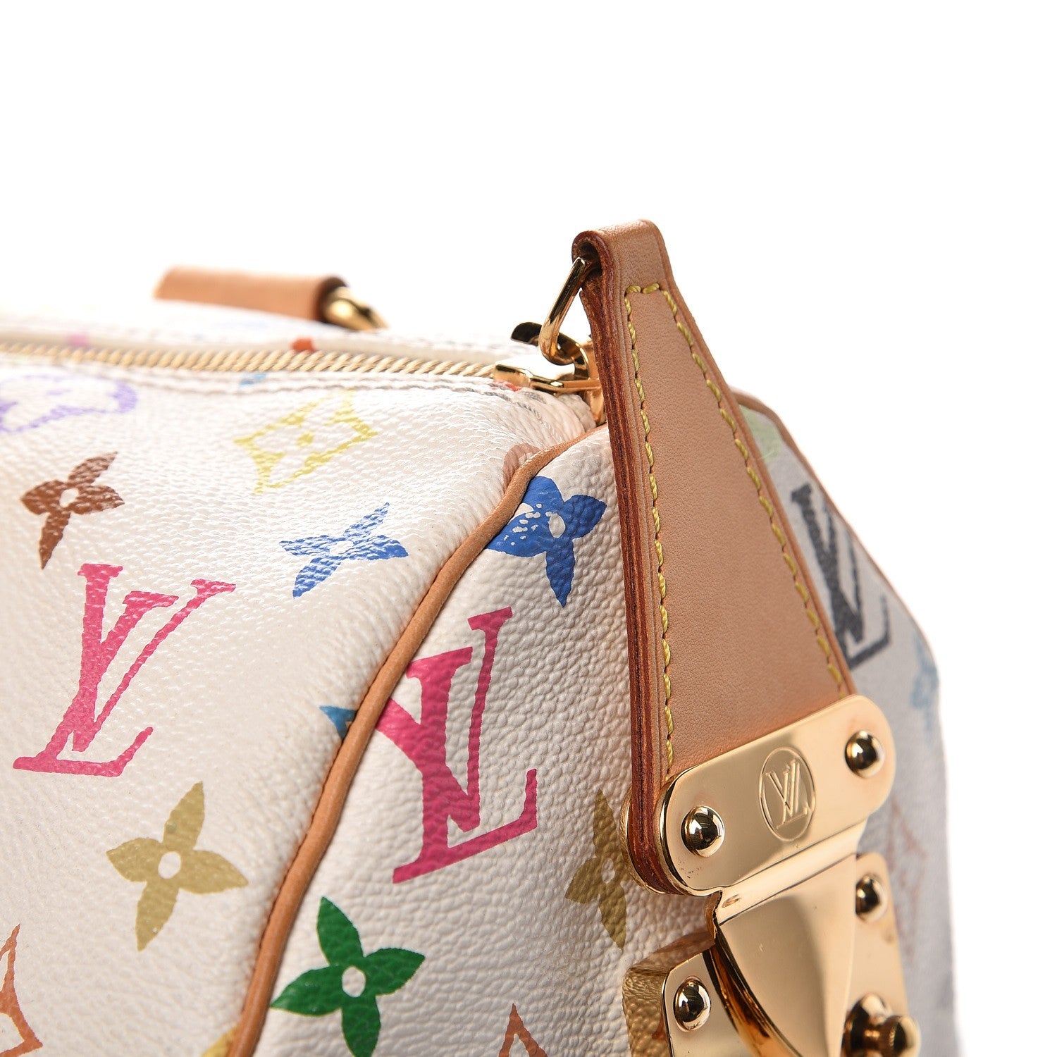 Louis Vuitton Monogram Multicolor Speedy 30 White 11 of 12