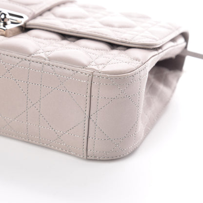 Christian Dior Lambskin Cannage Medium Miss Dior Flap Grey 6 of 10