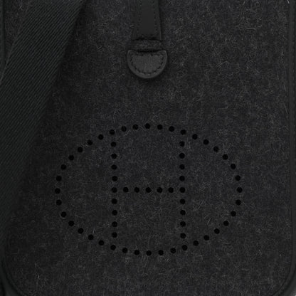 Hermes Swift Sangle Wooly Evelyne TPM Graphite Black 8 of 11