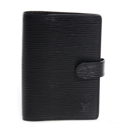 Louis Vuitton Epi Small Ring Agenda Black 1 of 7