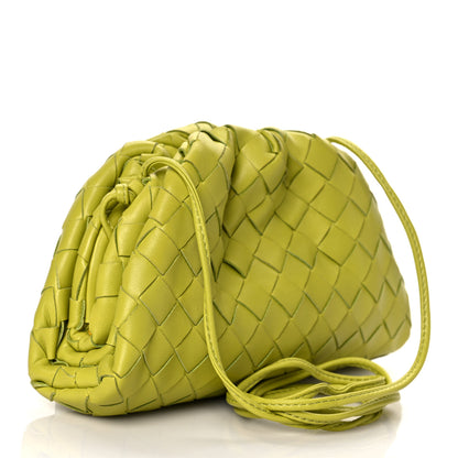 Bottega Veneta Nappa Intrecciato The Mini Pouch Kiwi 3 of 11