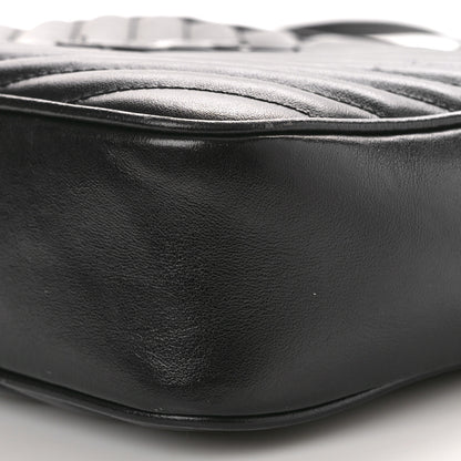 Saint Laurent SAINT LAURENT Calfskin Matelasse Monogram Monochrome Lou Camera Bag Black 10 of 16
