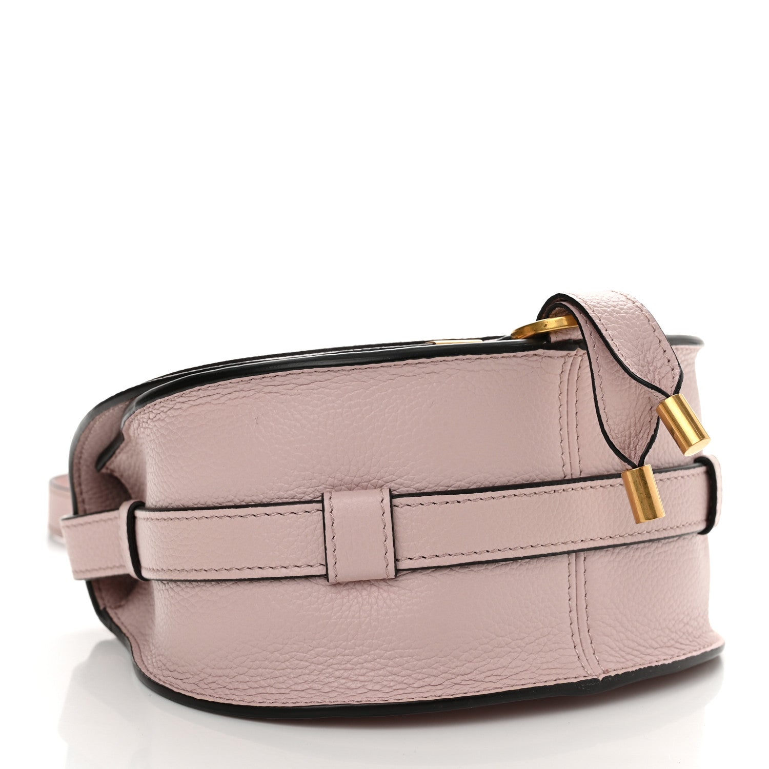 Chloe Calfskin Mini Marcie Round Crossbody Bag Misty Lavender 4 of 13