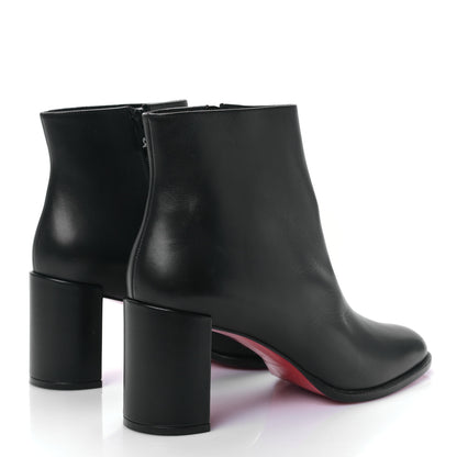 Christian Louboutin Calfskin Adoxa 70 Ankle Boots 40 Black 4 of 8