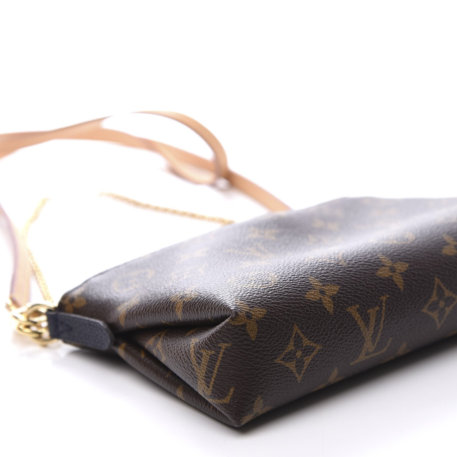 Louis Vuitton Monogram Pallas Clutch Blue Marine 7 of 11