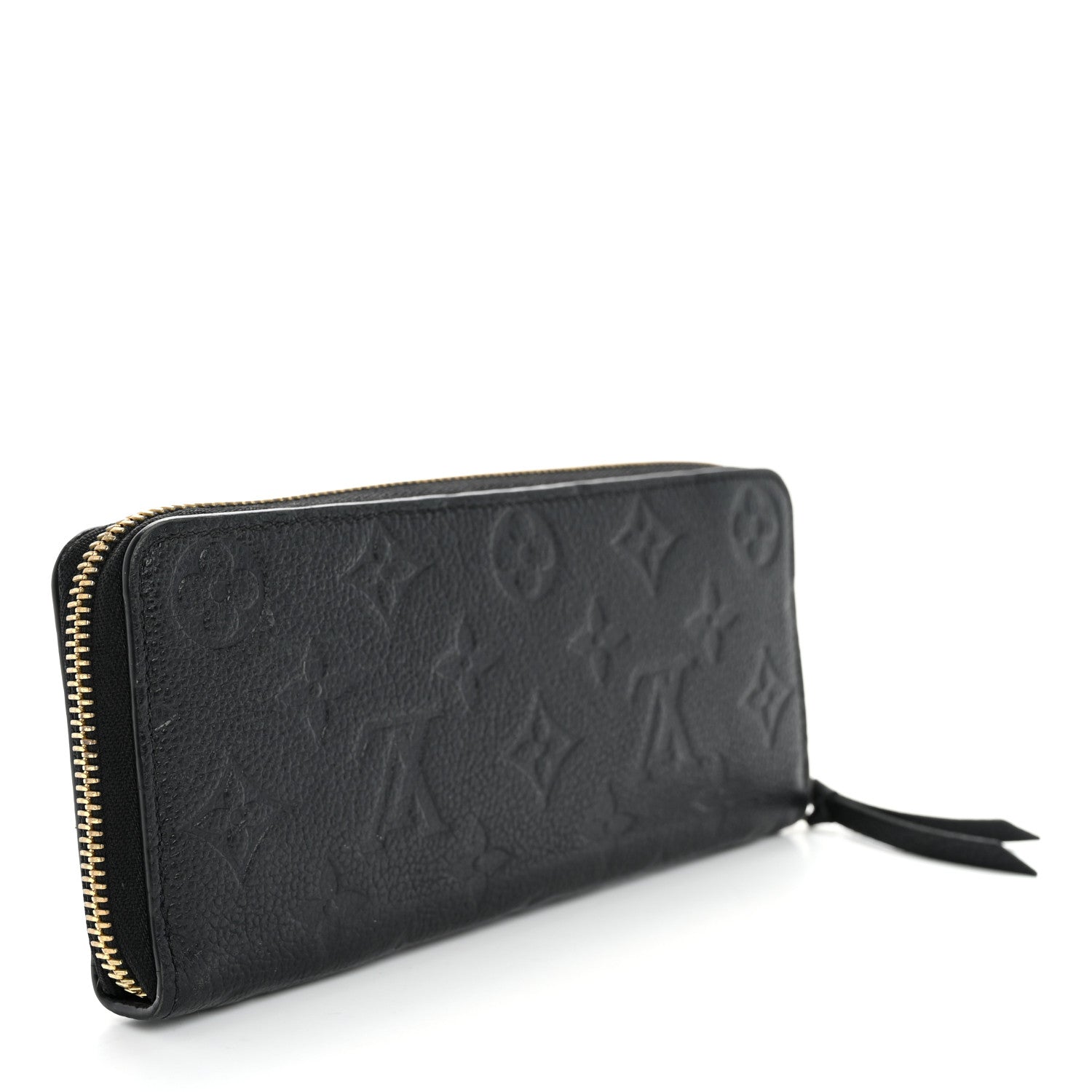 Louis Vuitton Empreinte Clemence Wallet Black 3 of 11