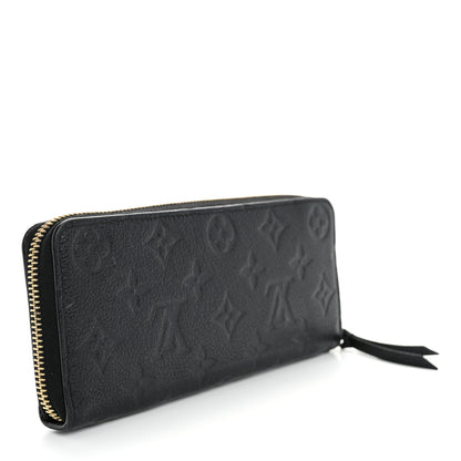Louis Vuitton Empreinte Clemence Wallet Black 3 of 11