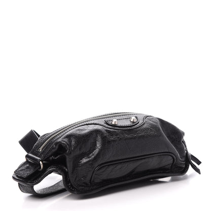 Balenciaga Lambskin Classic Hardware Neo Lift Hip Bag Black 4 of 10