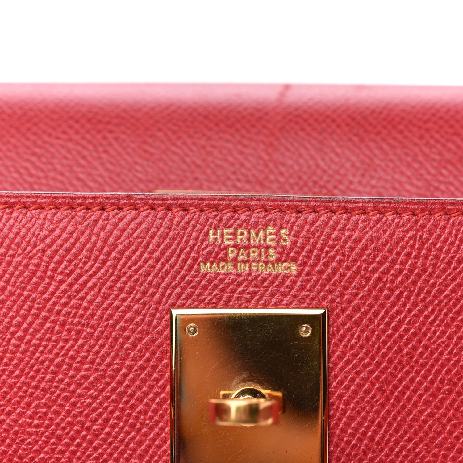 Hermes Courchevel Kelly Sellier 32 Rouge Vif 24 of 36