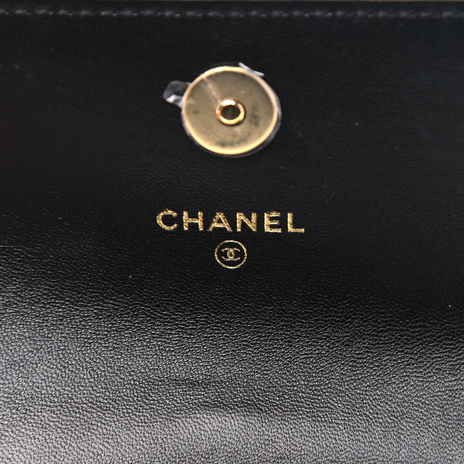 Chanel Lambskin Quilted CC Hook Card Holder Black 6 of 11