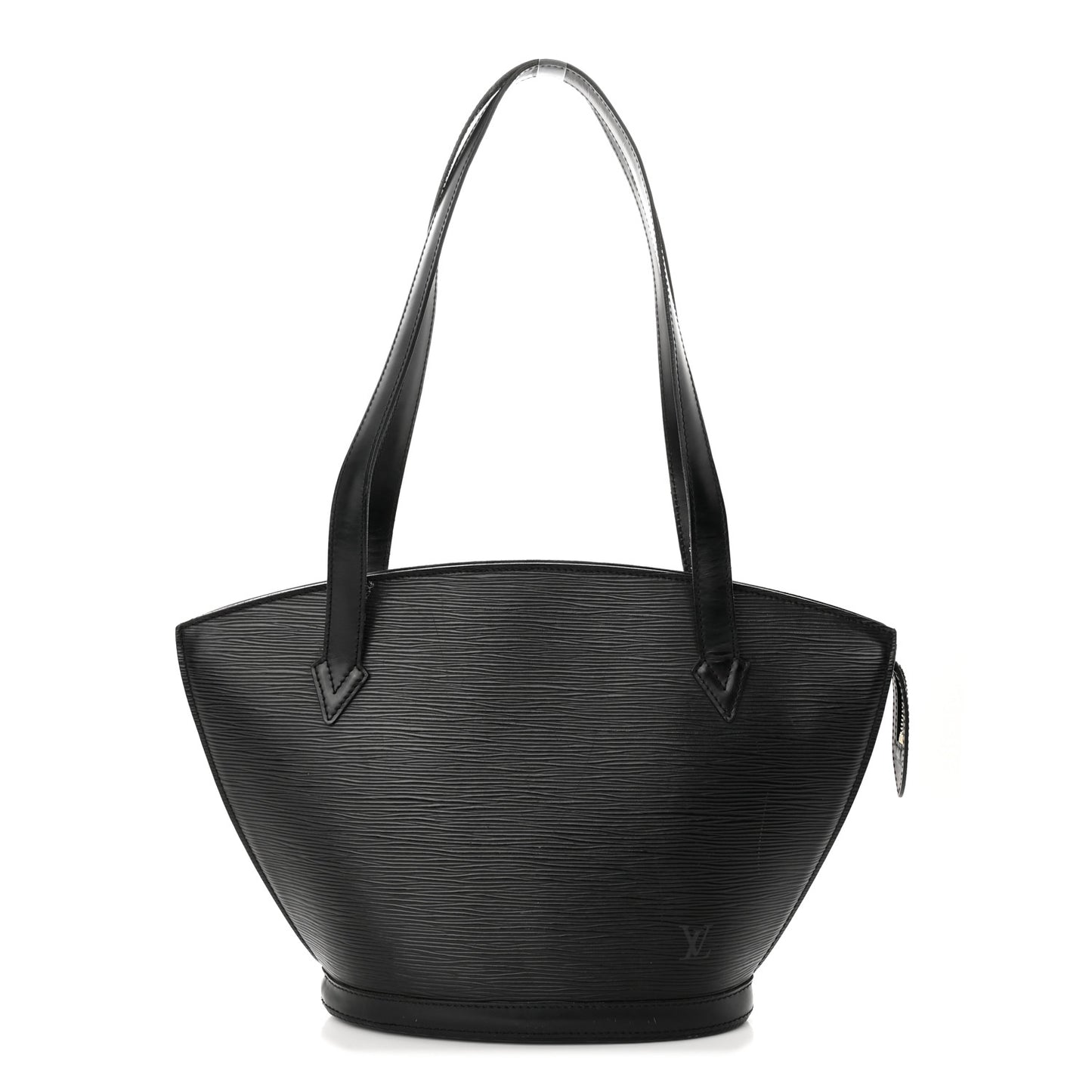 Epi Saint Jacques PM Long Straps Black