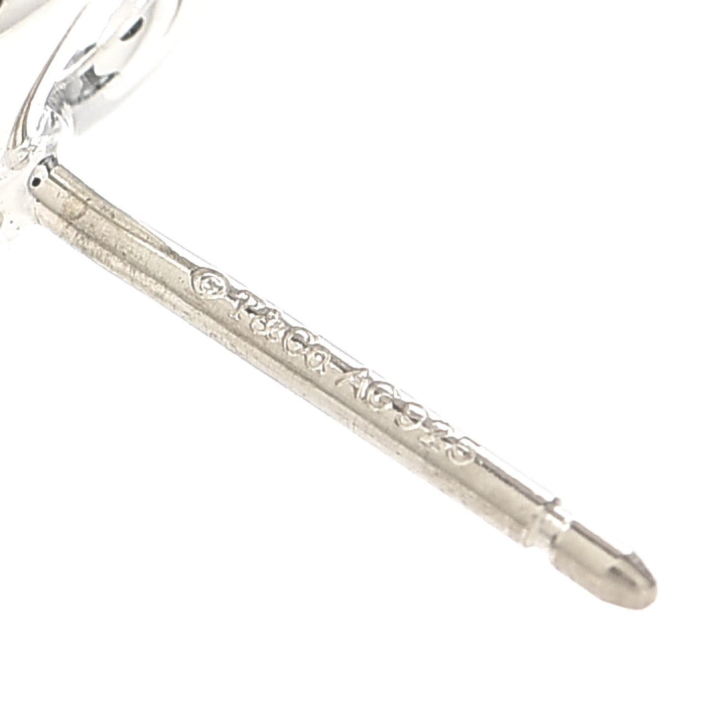 Sterling Silver Key Earrings