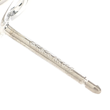Tiffany Sterling Silver Key Earrings 4 of 5