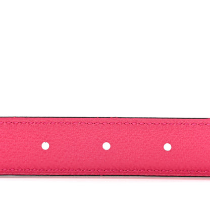 Hermes Epsom Swift 24mm Mini Constance H Belt Rose Mexico Gris Meyer 90 36 3 of 6
