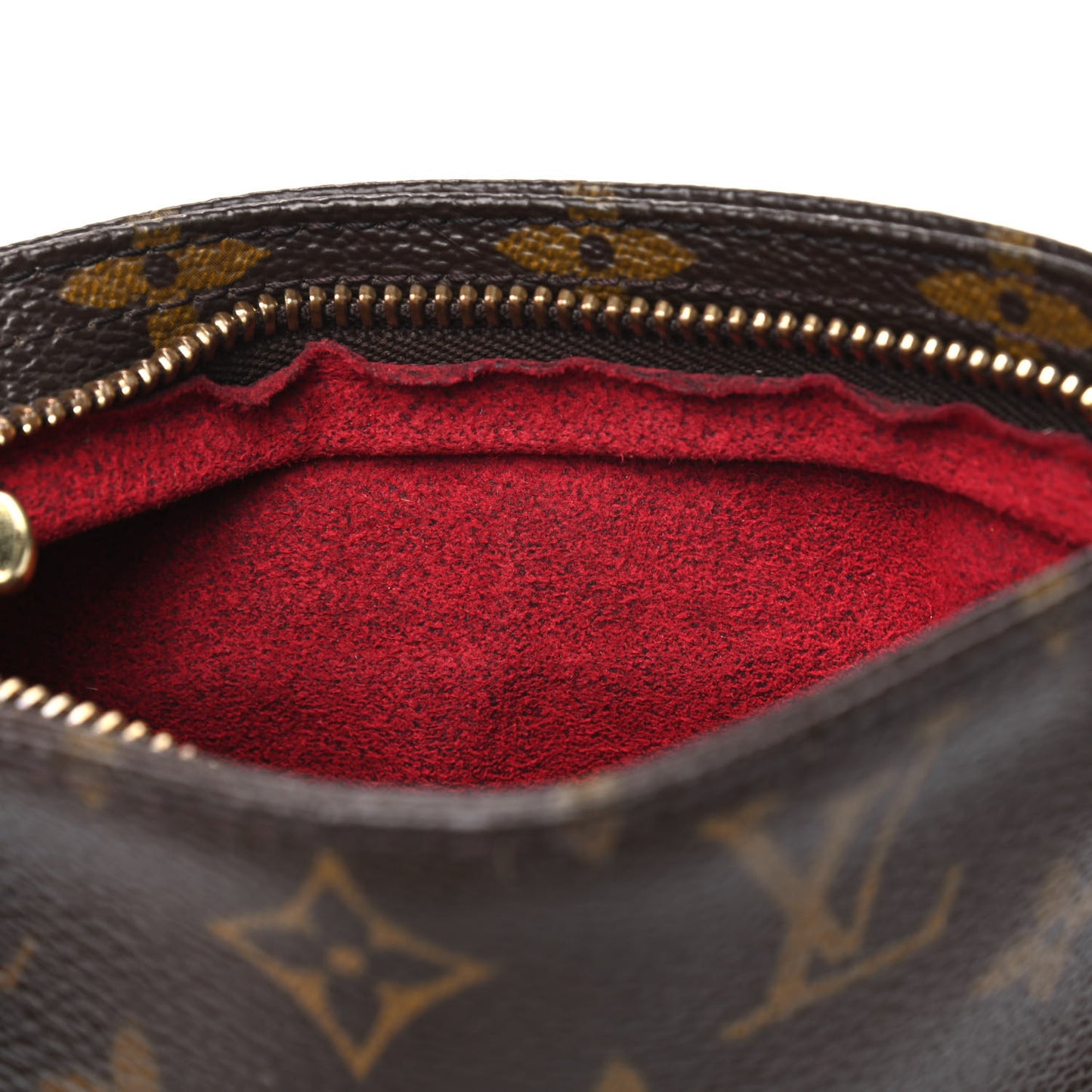 Monogram Partition Wristlet