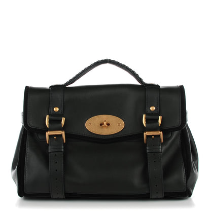 Mulberry Nappa Suede Medium Panel Alexa Evergreen 1 of 7