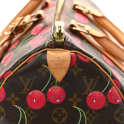 Louis Vuitton Monogram Cerises Keepall 45 6 of 15