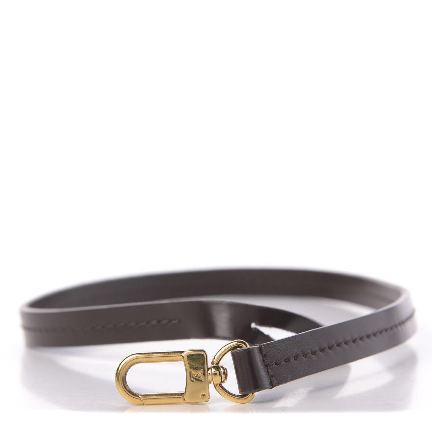 Calfskin Pochette Accessories Strap Brown