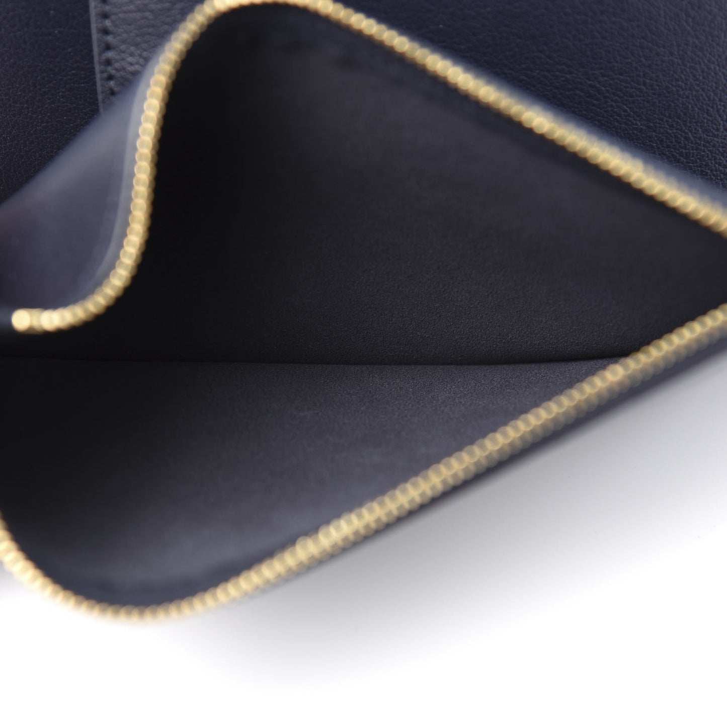 Calfskin Large Shopping Tote Deep Marine