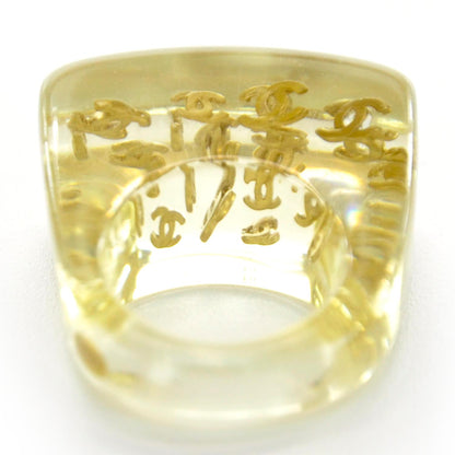 Chanel Resin CC Ring 7 2 of 6