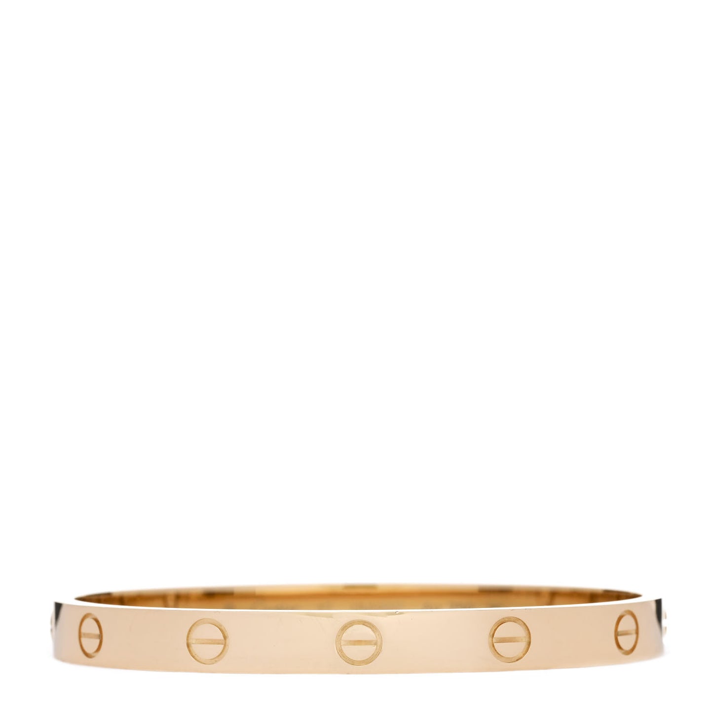 18K Yellow Gold LOVE Bracelet 17