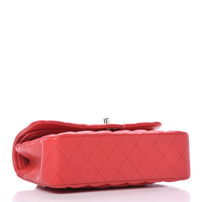 Chanel Caviar Quilted Small Double Flap Red 4 of 10