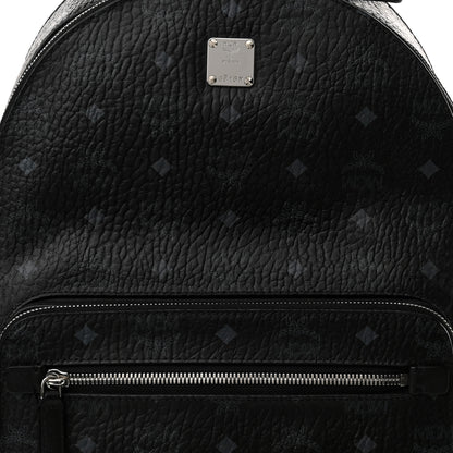 MCM Visetos Medium Stark Backpack Black 8 of 12