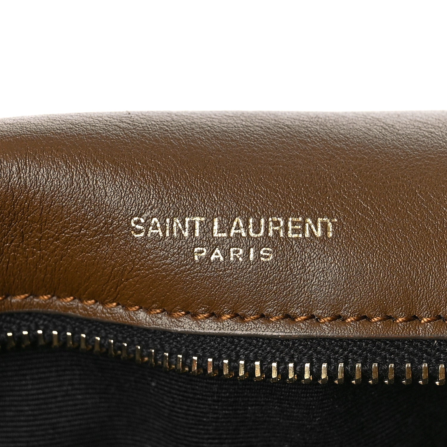 Saint Laurent Smooth Calfskin Canvas Leopard Print Medium Niki Chain Satchel Light Natural 7 of 10