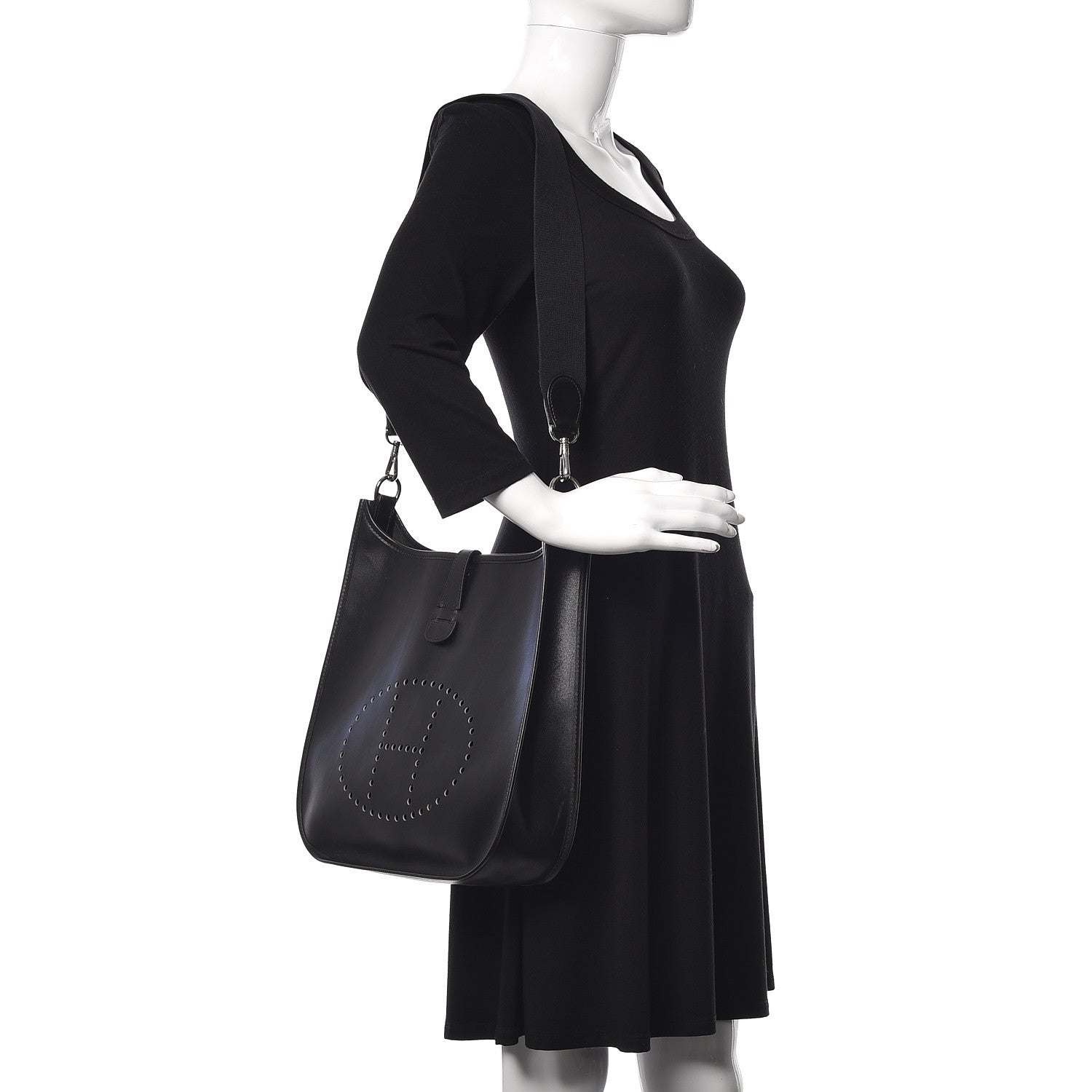 Hermes Box Evelyne GM Black 2 of 16