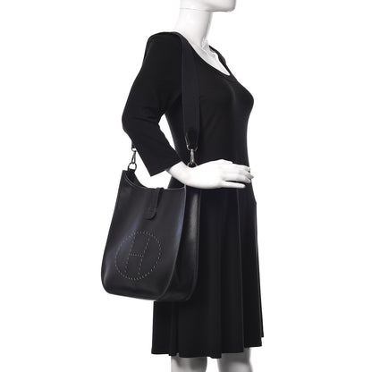 Hermes Box Evelyne GM Black 2 of 16