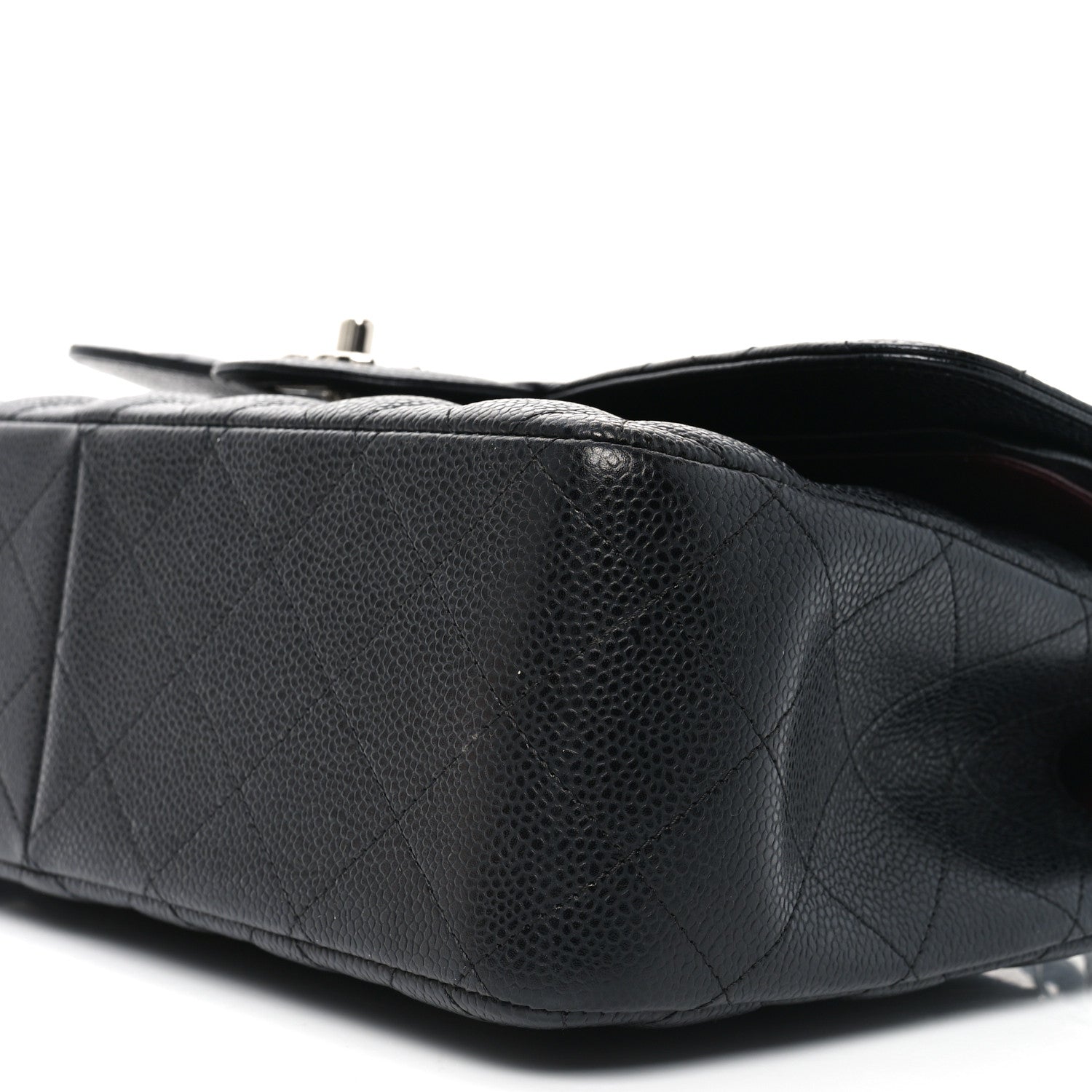 Chanel Caviar Quilted Jumbo Double Flap Black 10 of 10
