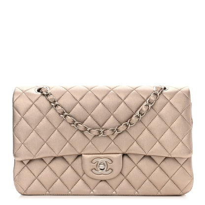 Chanel Metallic Lambskin Quilted Medium Double Flap Gold 1 of 11
