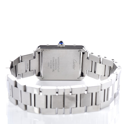 Cartier Stainless Steel 24mm Tank Solo Quartz Watch 5 of 7
