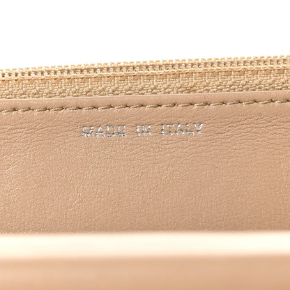 Chanel Calfskin Diamond Stitch Wallet On Chain WOC Beige 6 of 8