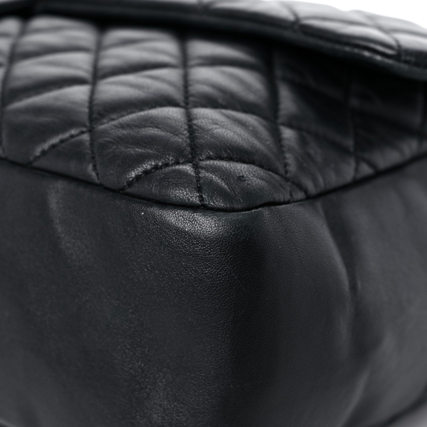 Chanel Lambskin Jumbo Coco Rain Flap Black 8 of 18