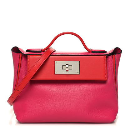 Hermes Evercolor Swift 24/24 21 Rose Mexico Rouge De Coeur 1 of 11
